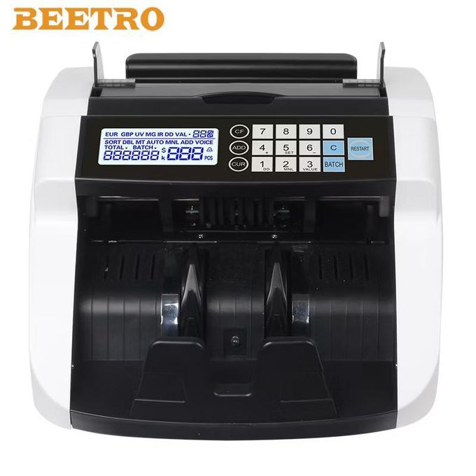 Compteuse De Billets BisBro BB-2150C - 1000 Billets/Min - Détection Faux Billets UV/MG - Euro/Dollar/Livre