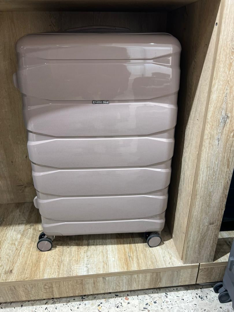 طقم 3 حقائب غير قابلة للكسر 100٪ بولي بروبيلين *