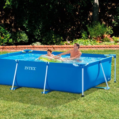 Piscine tubulaire Intex Metal ~