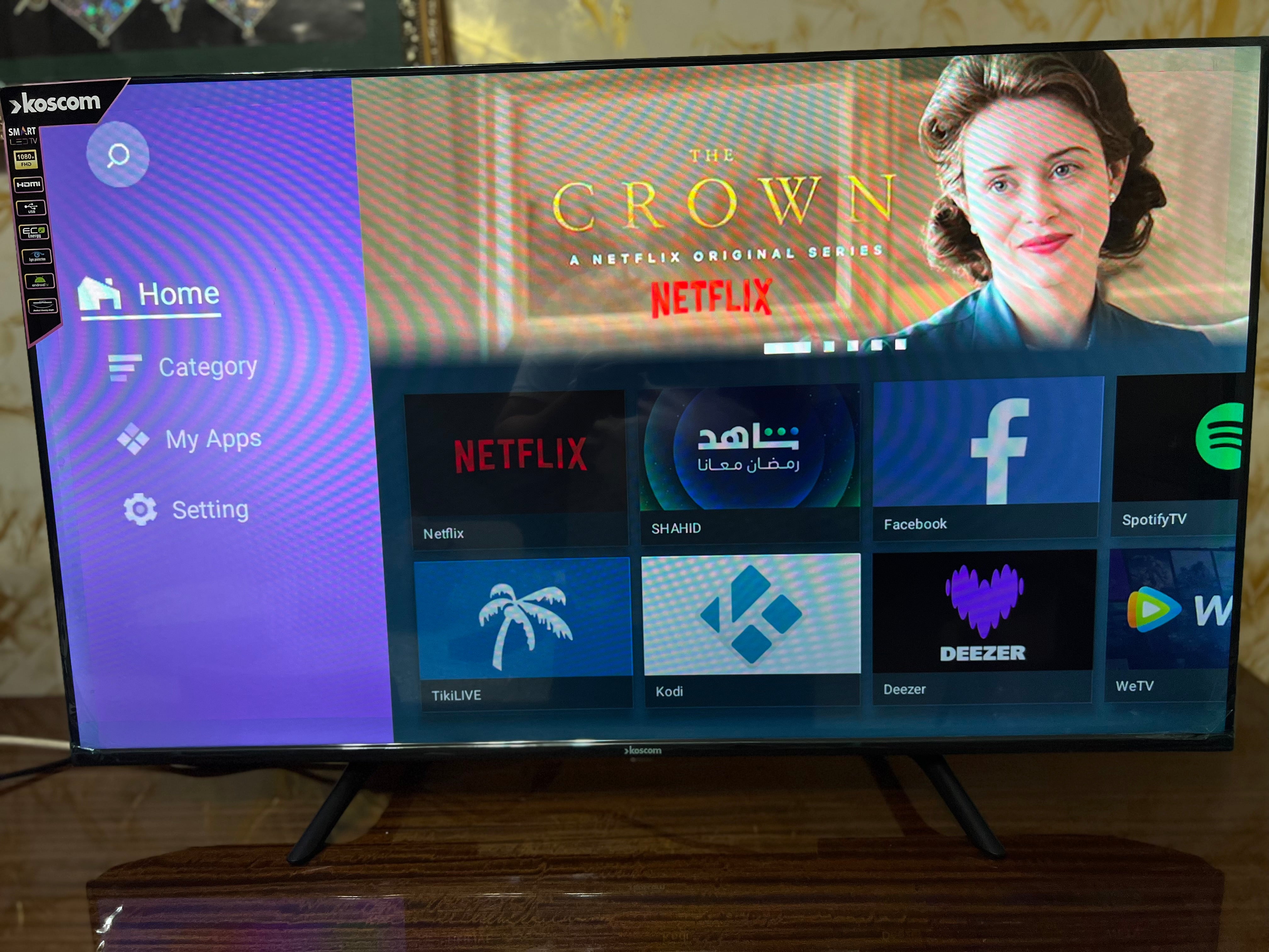 TV KOSCOM Smart  android 14 **