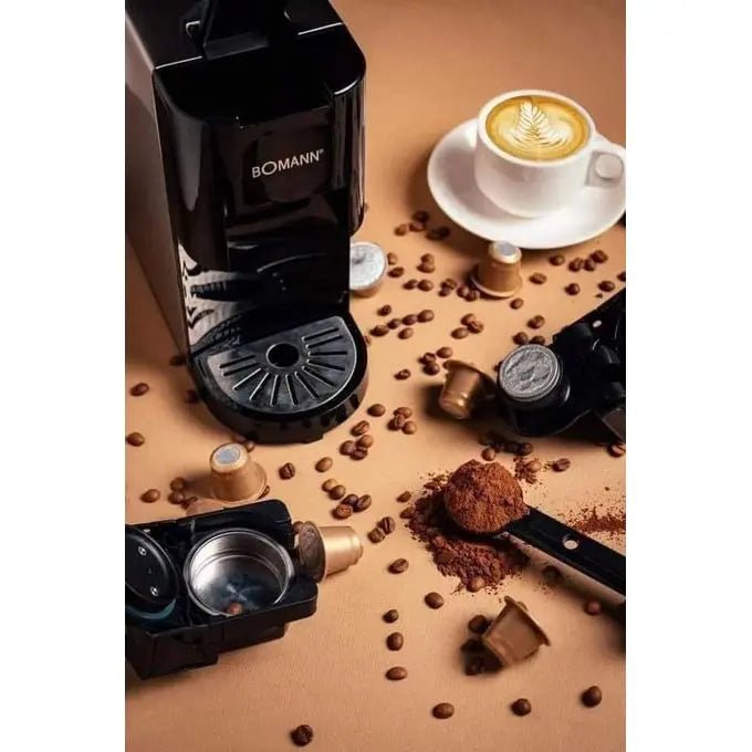 Cafètiere BOOMAN 3 en 1 ماكينة صنع القهوة 3 في واحد (كابسولات+قهوة مطحونة) SASHOPDZ