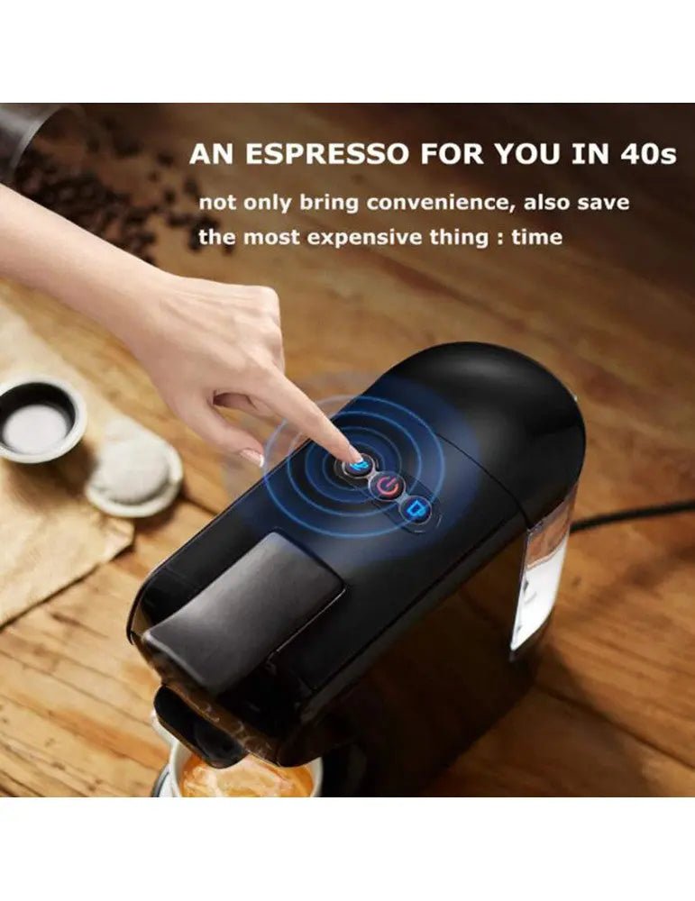 Cafètiere BOOMAN 3 en 1 ماكينة صنع القهوة 3 في واحد (كابسولات+قهوة مطحونة) SASHOPDZ