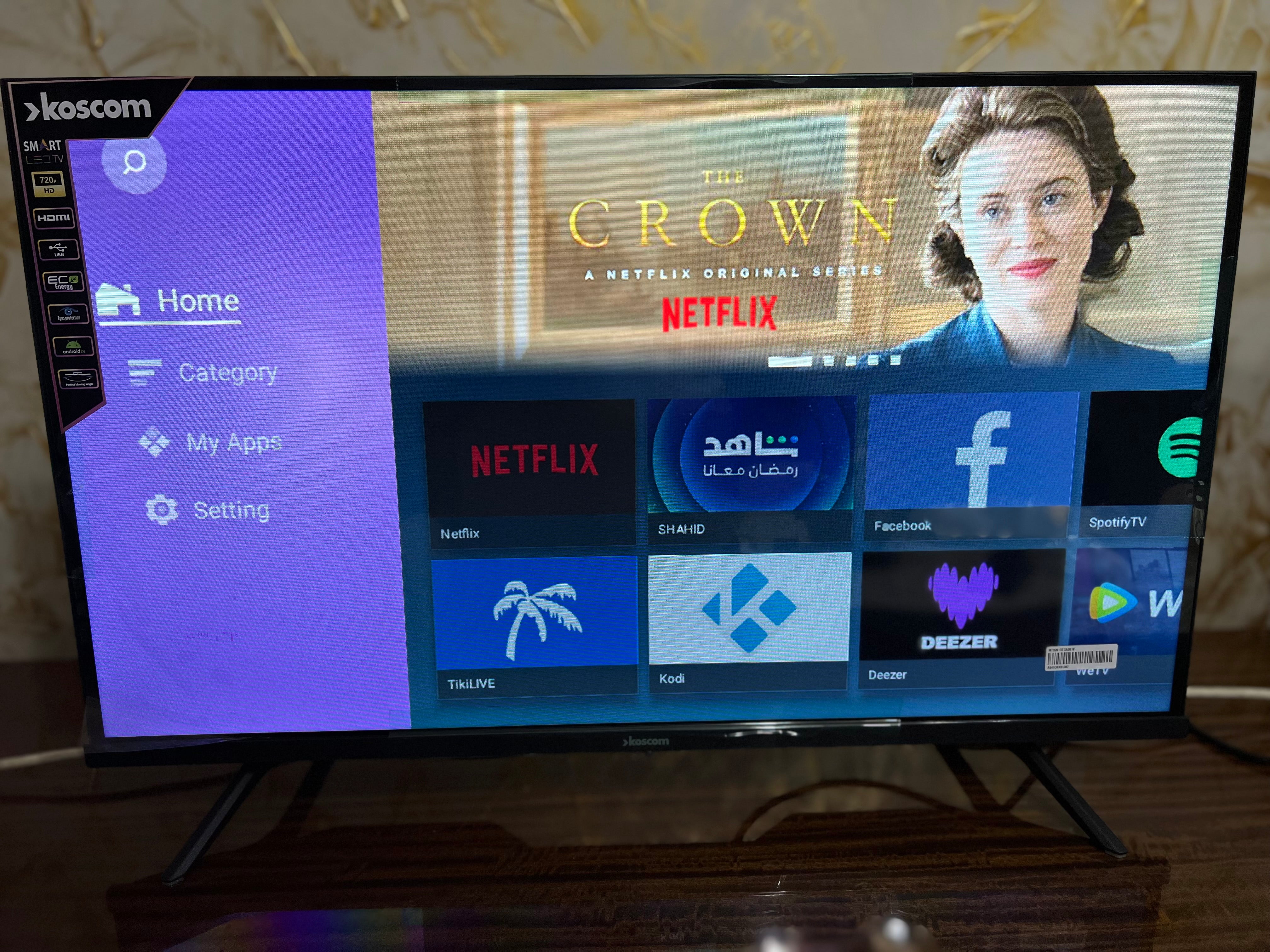 TV KOSCOM Smart  android 14 **