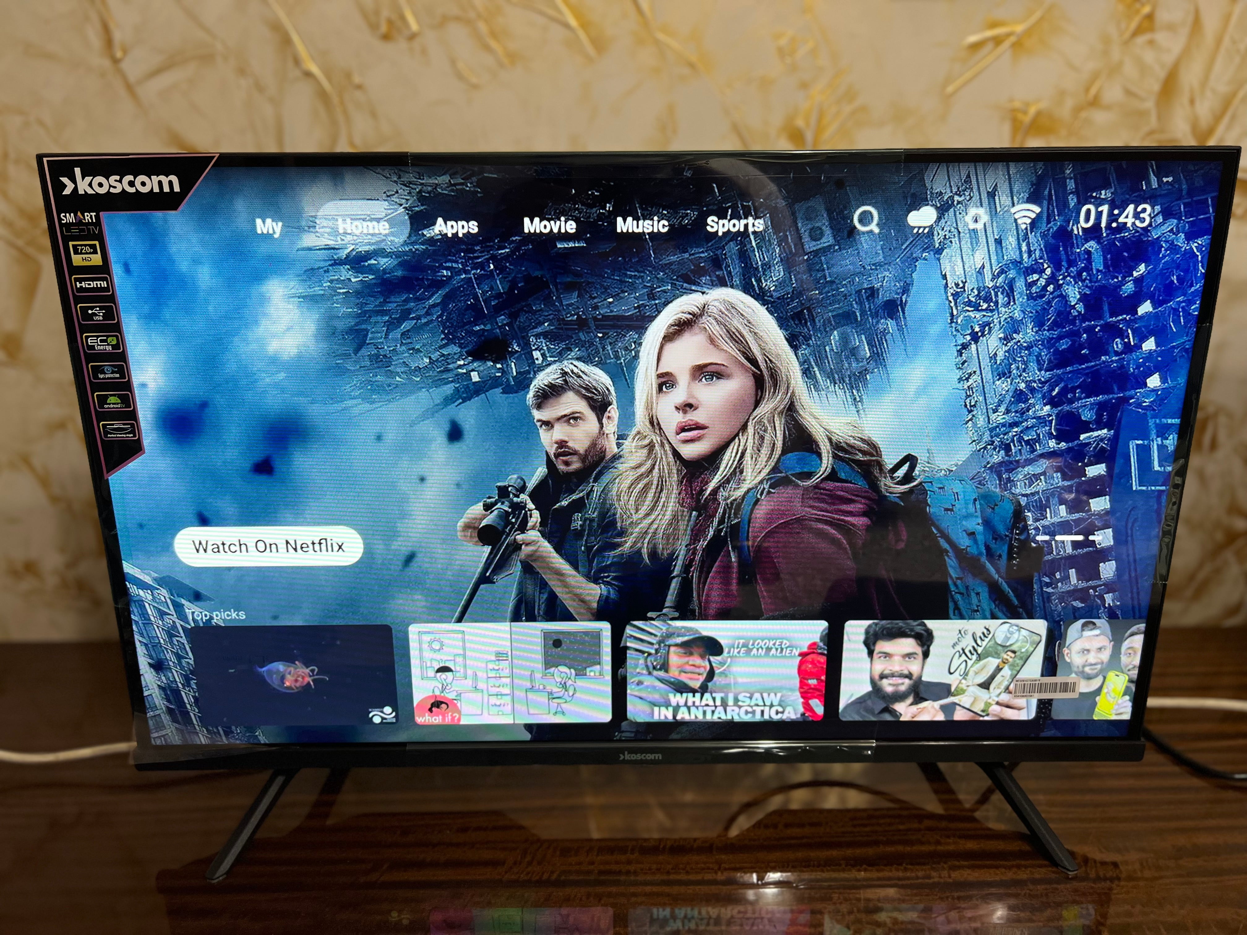 TV KOSCOM Smart  android 14 **