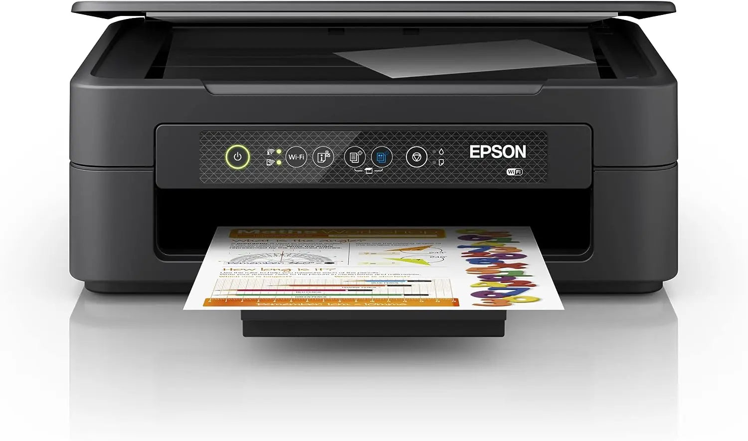 Epson Imprimante Expression Home XP-2200, Multifonction 3-en-1 : Scanner/Copieur, A4, Jet d'encre Couleur, WiFi Direct, Cartouches séparées, Ultra-Compact Souqqy