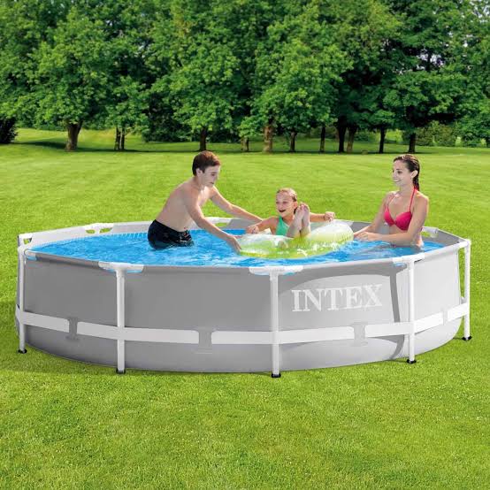 Piscine tubulaire Intex Metal