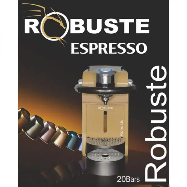 Robuste Machine A Capsule – Italia آلة تحضير القهوة الكهربائية كابسولات  لمذاق أفضل وألذ في المنزل أو المكتب SASHOPDZ
